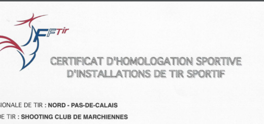 Homologation du Shooting club de Marchiennes